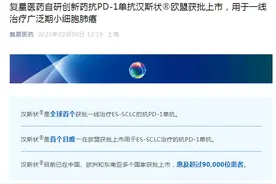复星医药自研创新药抗PD-1单抗汉斯状®欧盟获批上市图片