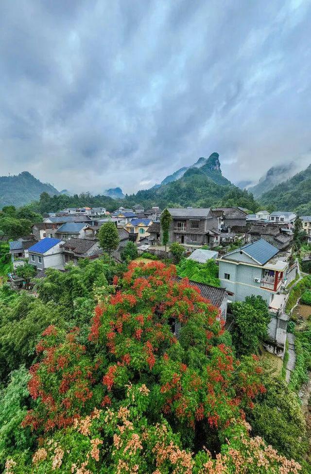 在湖南，找到了带烟雾特效的水墨卷轴！