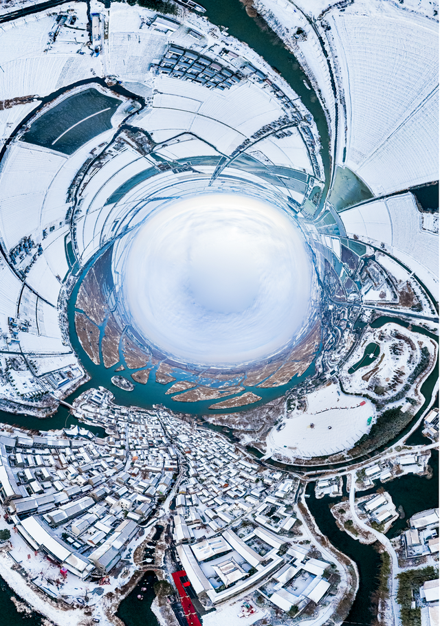 雪落水乡，解锁九龙口「冰雪奇缘」！