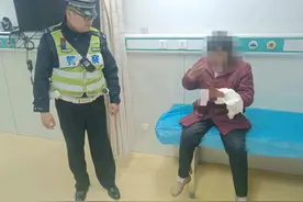 与时间赛跑，济南起步区交警35分钟将断指市民送医图片