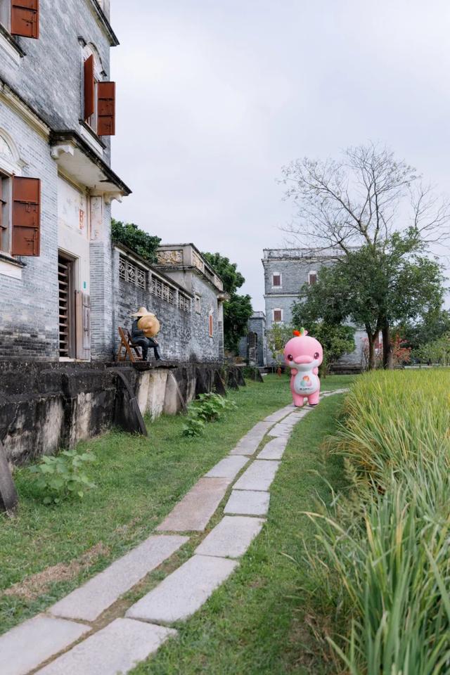 碉楼秋韵，揽胜塘口！快来开平这里把整个秋天“揽"入怀中