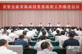 四川召开省管企业、省属高校党委巡察工作推进会议图片
