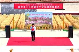 传承农耕文明 争做时代新人 ｜ 曲阜王庄镇康桥小学举办“第三届麦收节”图片