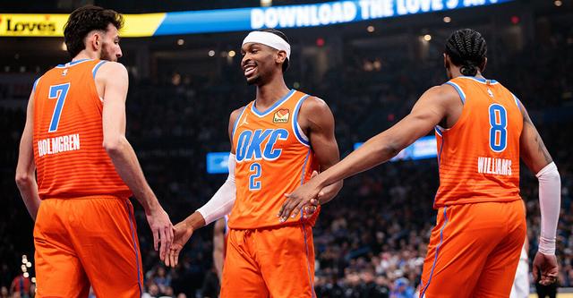 雷霆持续领跑NBA实力榜