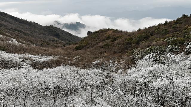 银装素裹  云海茫茫