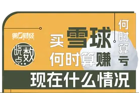晓数点丨买雪球何时算赚？何时算亏？现在什么情况？图片