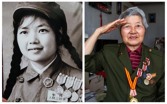 年轻的他们也是帅哥美女！这些老照片里藏着出征的勇气