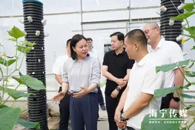 许红莲调研农业产业工作：瞄准“三条跑道” 在现代农业发展上快推进图片