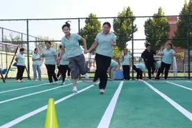 滨城区滨北街道中心幼儿园举行“体智大比武”活动图片