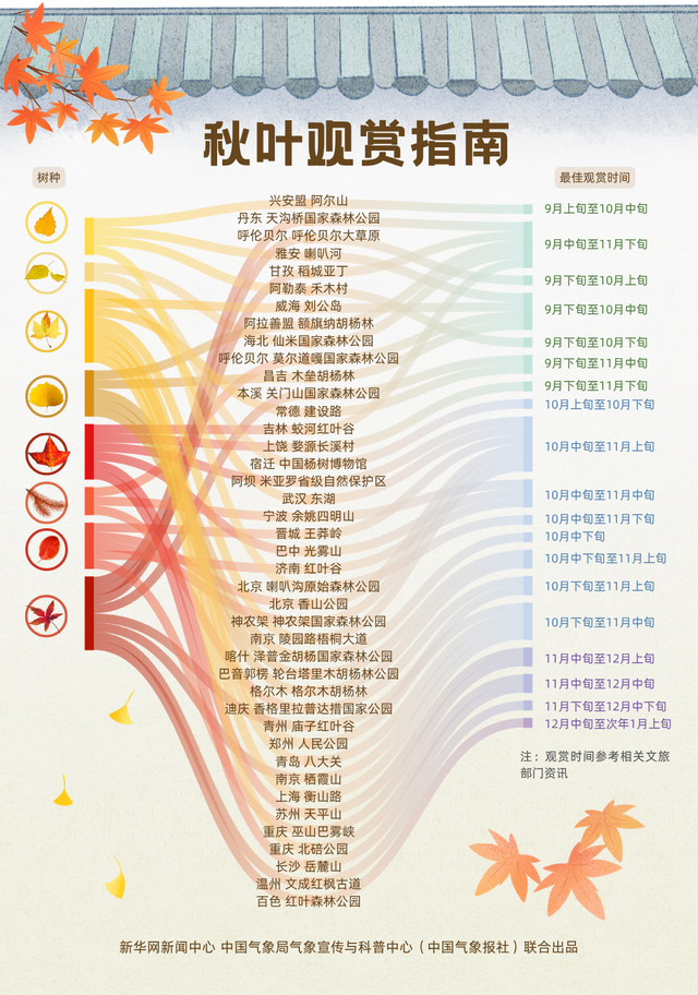 这些地方的红叶，为什么还不红？