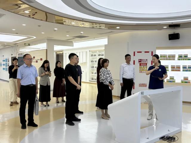 济南市工业和信息化局调研济南国际医学中心