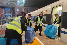 你的快递已加速！“高铁急送”最快4小时门到门送达图片