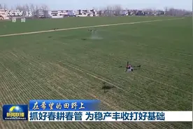 在希望的田野上丨无人机施肥 传感器把脉 田间春管“科技范儿”十足图片
