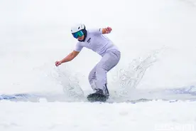 冰雪经济持续发力，“猛龙过江”滑雪挑战赛激活文旅春水图片