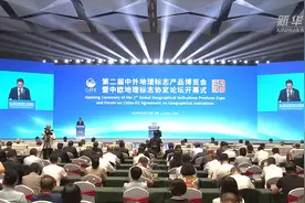 第二届中外地理标志产品博览会在四川泸州开幕图片