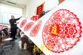 纸剪翻飞光影流花，六代传承一天没落下 | 非遗传承人图片