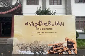 淮海战役支前文物展在复旦大学开展，“推出胜利”的小推车也来了图片