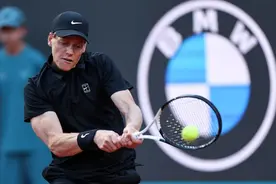 罗马大师赛：辛纳解禁复出首战告捷图片