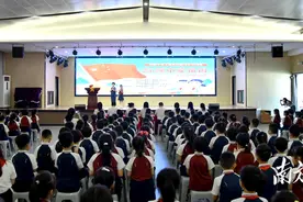 以红领巾之名献礼祖国！湘桥区举行少先队员新入队仪式图片