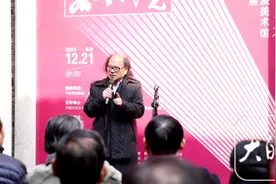画家张晓凌在家乡阜南县设立美术馆图片