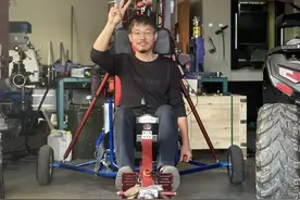 真的一飞冲天！这个杭州男人造的飞机刷屏了图片