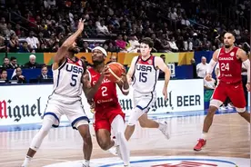 男篮世界杯季军赛：加拿大加时127-118美国，狄龙39分图片