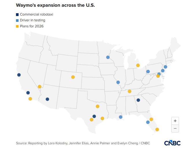 Waymo据称洽谈新融资	，估值至少近千亿美元
