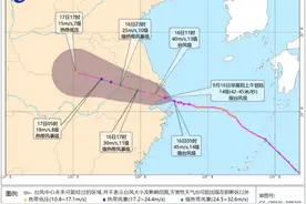 今年第13号台风“贝碧嘉”已在上海沿海登陆图片