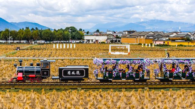 喜洲古镇迎客来