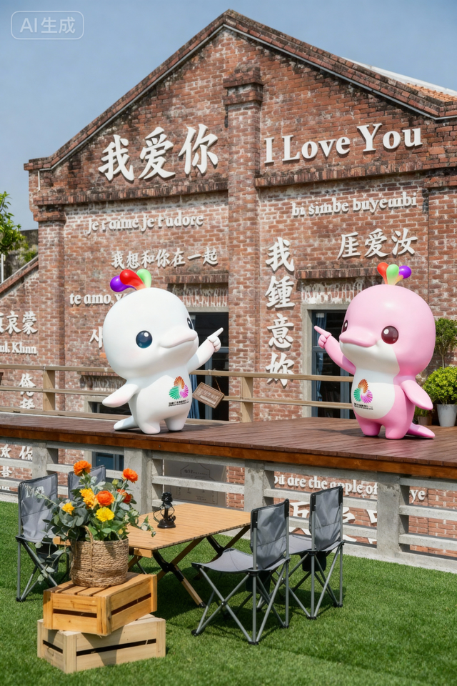 萌物来袭，“喜洋洋”和“乐融融”玩转望牛墩！