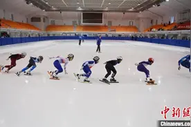 吉林短道速滑集中练兵 潜力新星不断档图片
