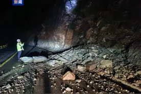 降雨致青海省内多处路段受影响图片
