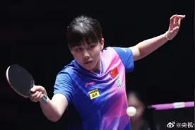 WTT冠军赛法兰克福站 陈幸同3比1斯佐科斯图片