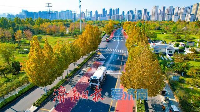 一年四季 泉在济南丨秋日彩叶映通途 一路风光伴出行