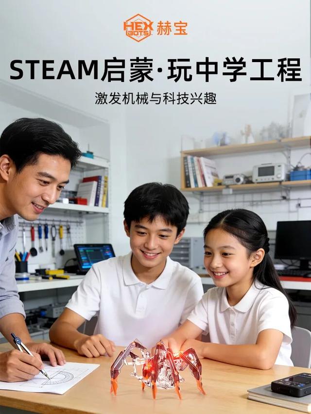 超好玩的机器人宠物，陪伴它	、训练它	，还能边玩边学科学知识！