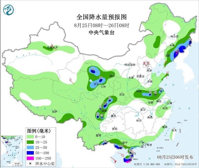 明日北方较强降雨过程来袭