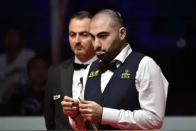 （体育）斯诺克——世界大奖赛：特鲁姆普晋级半决赛图片