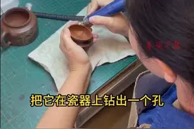 破瓷也可重圆！南宁这位手艺人能“修补时光”图片