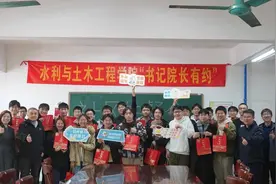 “研”途温暖！华农水利学院开展考研送温暖活动图片