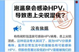 泡温泉会感染HPV，导致患上尖锐湿疣？图片