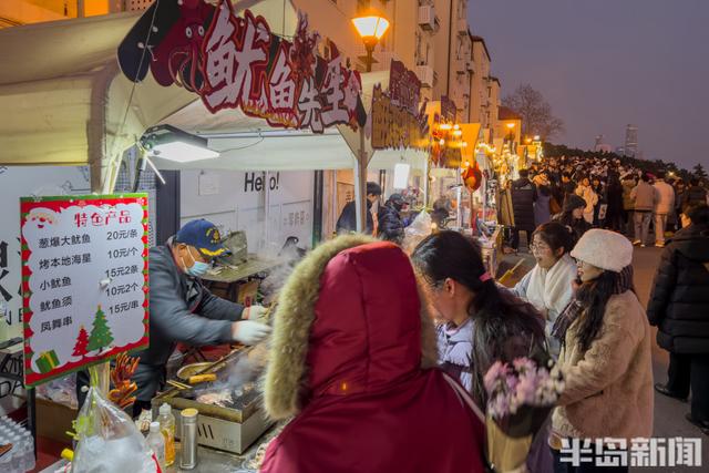 冬日里的琴屿路火了！