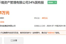 底价359.5万，烟台蓝天环境34%国有股权出让图片