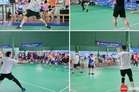 2023年海南省产业工会羽毛球赛圆满举行图片
