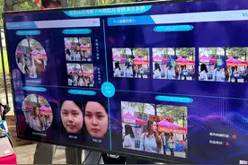 现场警示AI换脸风险，网络安全宣传周活动进北邮图片