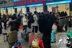 春节将至，合肥汽车站又热闹起来图片