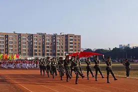 长子县2024年中小学生田径运动会开幕图片