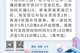 天猫618今晚8点开启预售 人人可领大额消费券图片