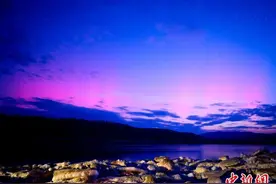 “神州北极”漠河再现极光美景图片