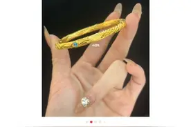 深圳水贝商家赶工仿制哪吒同款金手镯，律师释法：涉侵权图片