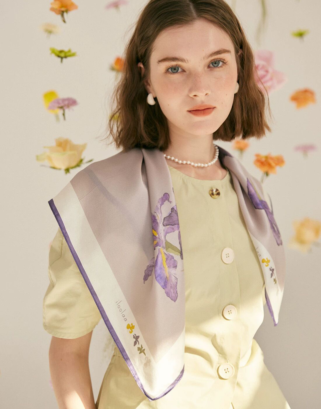 用一条丝巾，把百元单品穿出千元效果